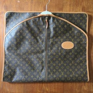 Louis Vuitton Vintage Long Garment Bag - 1970's